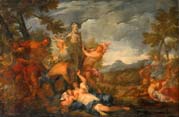 the crowning of bacchus